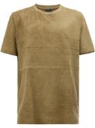 Lanvin Classic Short Sleeve T-shirt, Men's, Size: Small, Green, Cotton/cashmere