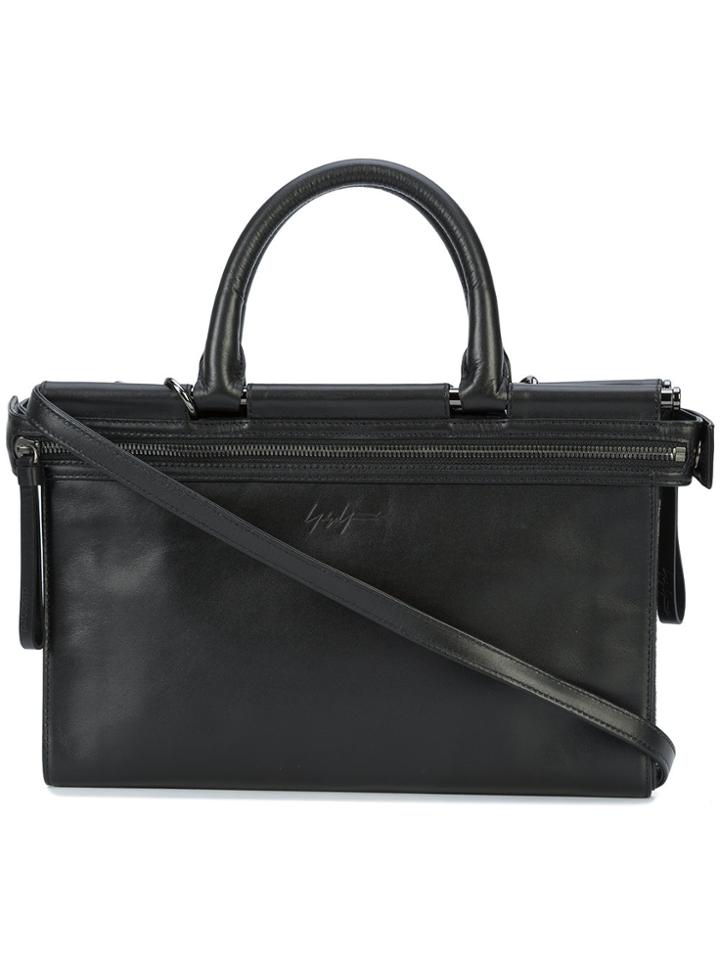 Yohji Yamamoto Discord Reversible Document Bag - Black