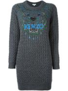 Kenzo 'tiger' Cable Knit Dress