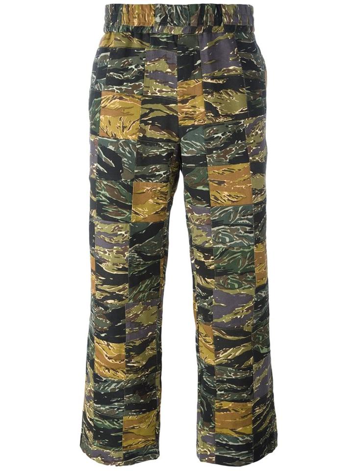 Palm Angels Camouflage Lose-fit Trousers
