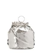 Mm6 Maison Margiela Ring Handle Backpack - Metallic