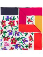 Salvatore Ferragamo Floral Field Square Scarf - Multicolour