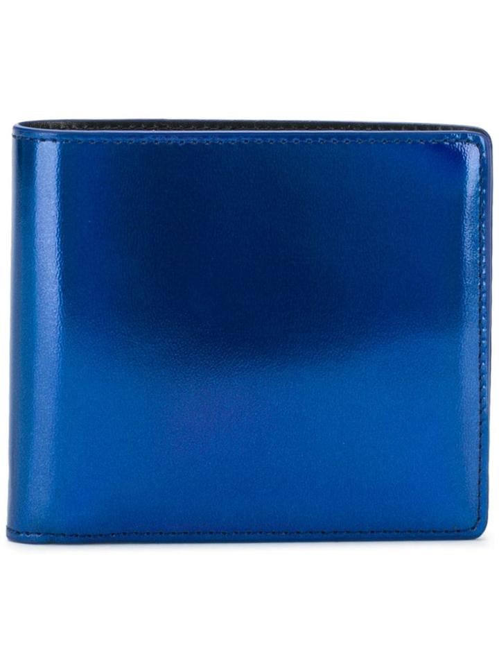 Maison Margiela Laminated Wallet - Blue