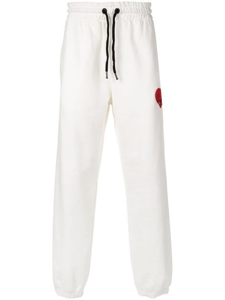 Palm Angels Pin My Heart Trackpants - White
