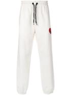 Palm Angels Pin My Heart Trackpants - White