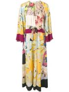 Etro Printed Maxi Dress - Yellow