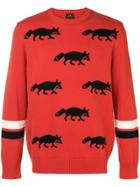 Ps By Paul Smith Urban Fox Jumper - Orange