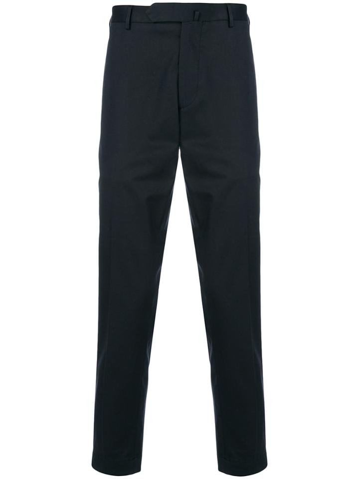 Dell'oglio Cropped Slim Trousers - Blue