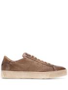 Santoni Classic Low-top Sneakers - Brown