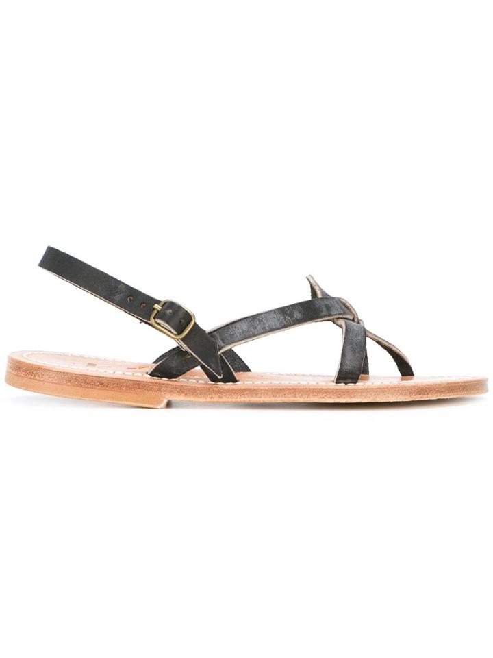 K. Jacques 'orion' Sandals - Black