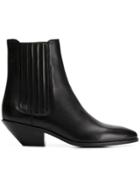 Saint Laurent Heeled Chelsea Boots - Black