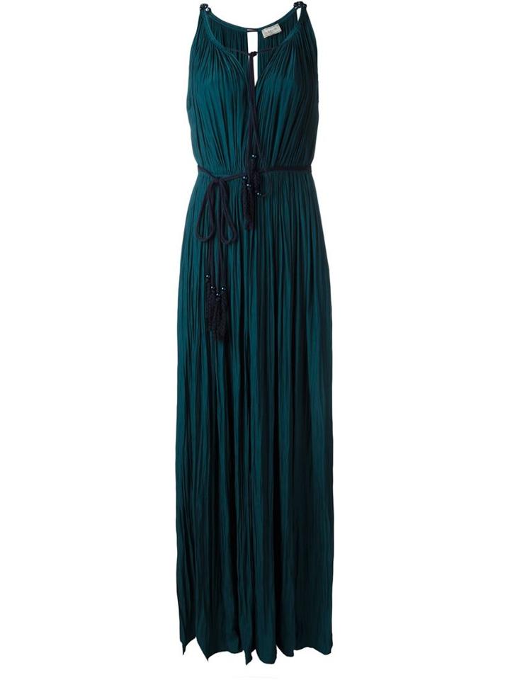 Lanvin Tasseled Rope Gown