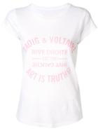 Zadig & Voltaire Blason Dragee T-shirt - White