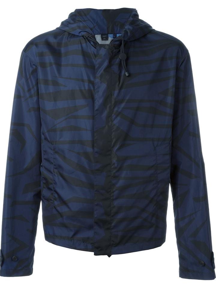 Burberry Prorsum Graphic Print Windbreaker