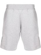 Moschino Branded Track Shorts - Grey