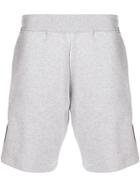 Moschino Branded Track Shorts - Grey