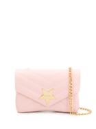 Designinverso Quilted Crossbody Bag - Pink