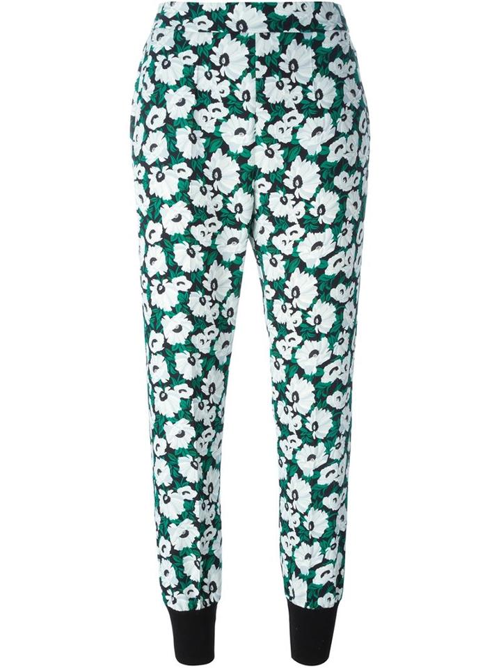 Stella Mccartney 'julia' Trousers, Women's, Size: 42, Black, Viscose/spandex/elastane/cotton