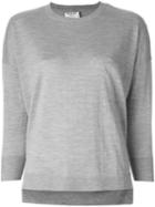 Frame Denim Fine Knit Sweater, Women's, Size: Medium, Grey, Cashmere/wool
