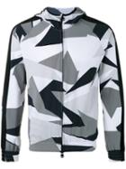 Hydrogen Camouflage Print Hoodie, Men's, Size: Xl, Grey, Polyamide/spandex/elastane