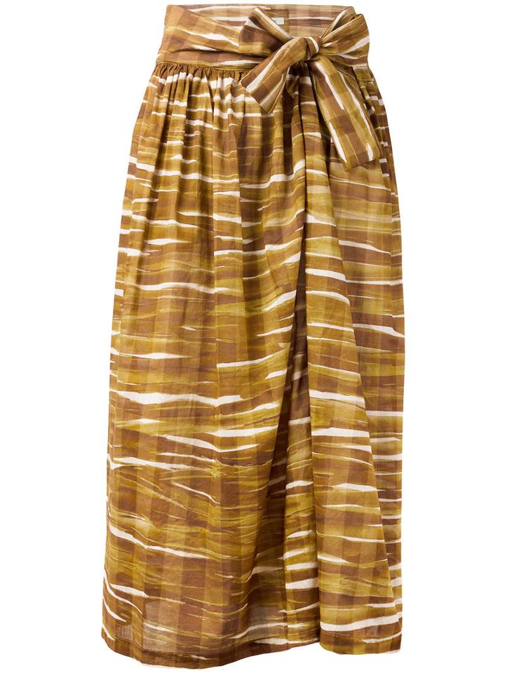 Humanoid - 'wane' Skirt - Women - Cotton - M, Women's, Brown, Cotton