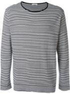 Société Anonyme Boat Neck Sweater, Men's, Size: M, Blue, Cotton