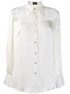 Magda Butrym Lace Panel Blouse - Neutrals