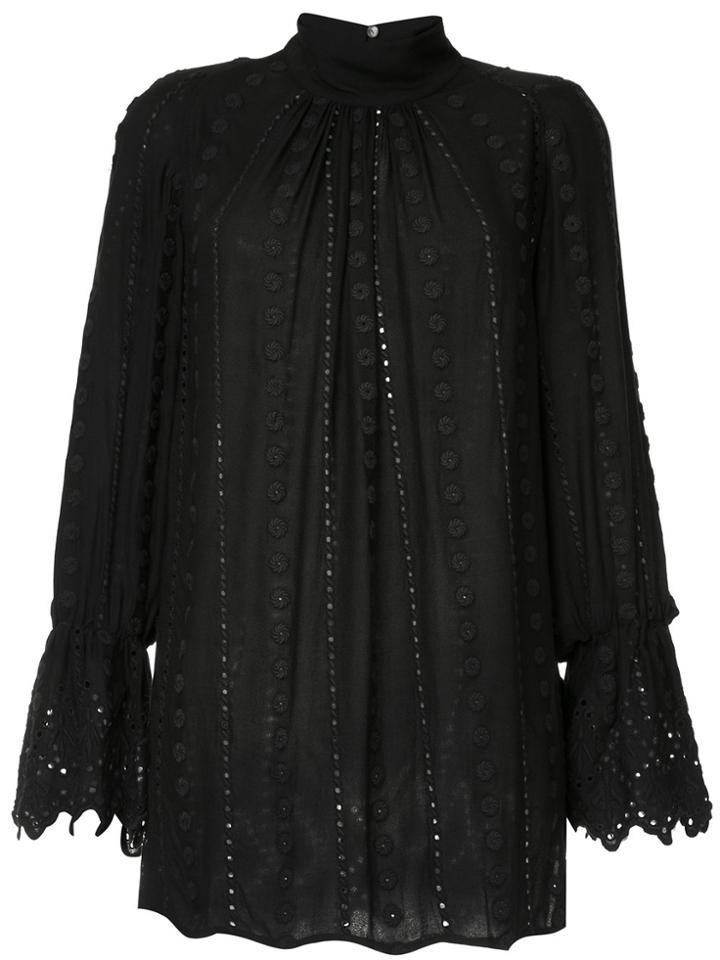 Ne Quittez Pas Loose Fit Shirt - Black