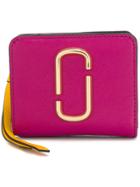 Marc Jacobs Mini Compact Wallet - Pink & Purple