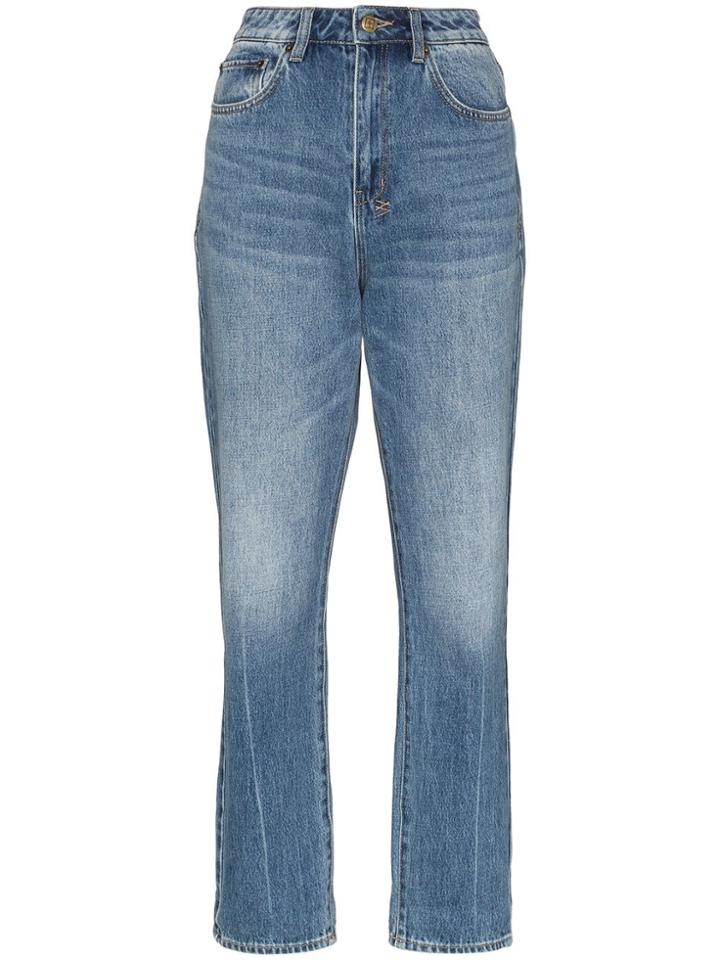 Ksubi Chlo Wasted High-waisted Jeans - Blue