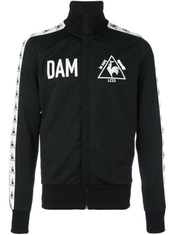 Le Coq Sportif Le Coq Sportif X Lc23 'dam' Track Top, Men's, Size: Xl, Black, Cotton/polyester