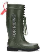 Off-white For Riding Wellington Boots - Green