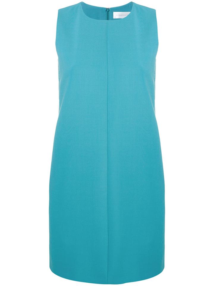 Victoria Beckham Mini Shift Dress - Blue