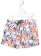 Sunuva 'elephant' Swimshorts, Boy's, Size: 9 Yrs, Yellow/orange