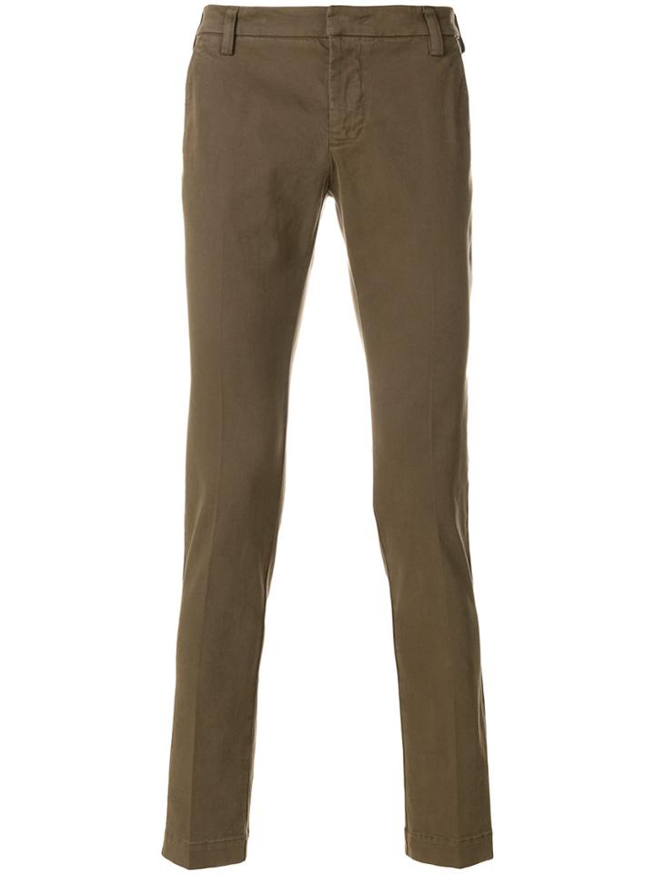 Entre Amis Regular Trousers - Brown