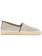 Ermenegildo Zegna Perforated Espadrilles - Nude & Neutrals