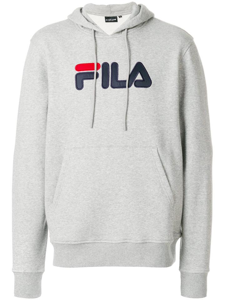 Fila Hoodie With Logo - Grey