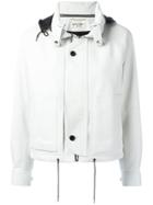 Saint Laurent Slouchy Parka Jacket - White