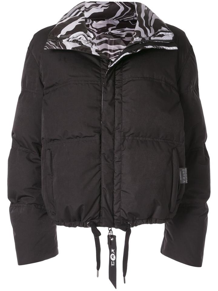 Kru Reversible Puffer Jacket - Black