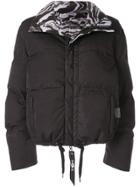 Kru Reversible Puffer Jacket - Black