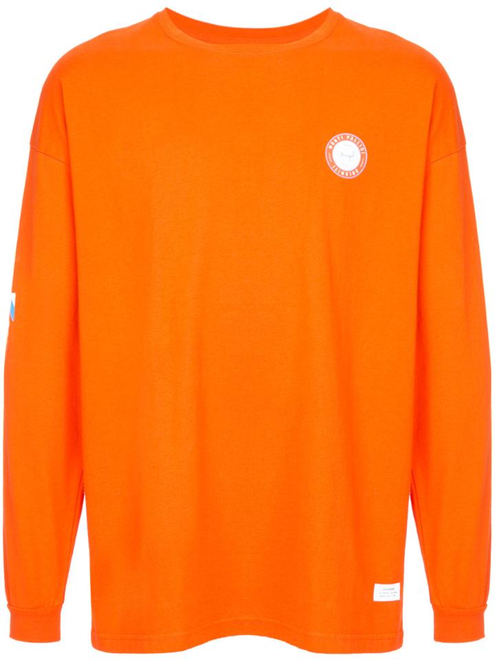 Stampd Printed Sweatshirt - Yellow & Orange