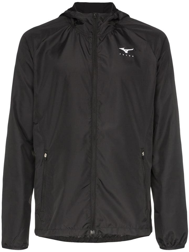 Futur Logo Hooded Jacket - Black