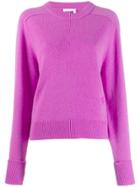 Chloé Knit Sweater - Purple