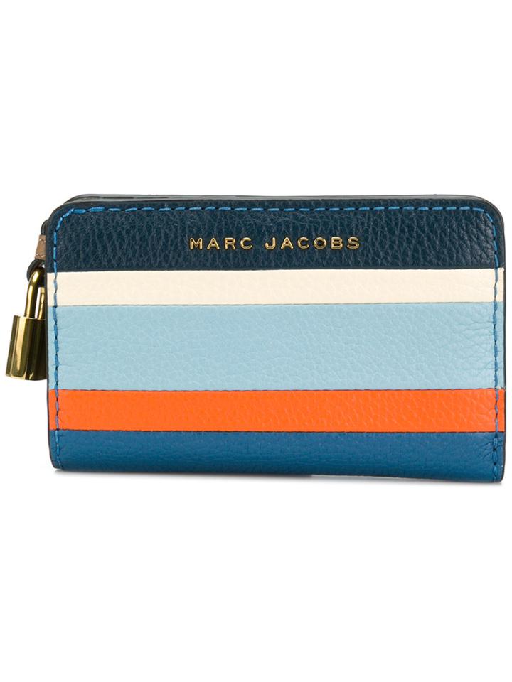 Marc Jacobs The Grind Compact Wallet - Blue