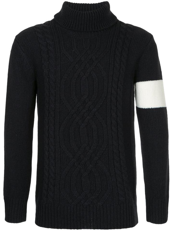 Guild Prime Roll Neck Jumper - Blue