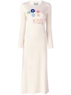 Walter Van Beirendonck Vintage Appliquéd Maxi Dress