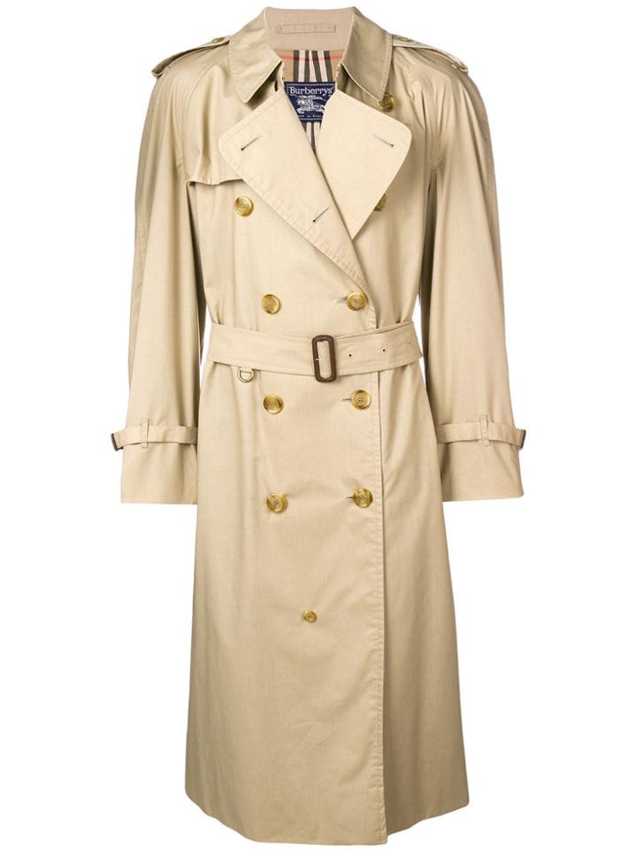 Burberry Vintage Burberry Coat - Nude & Neutrals