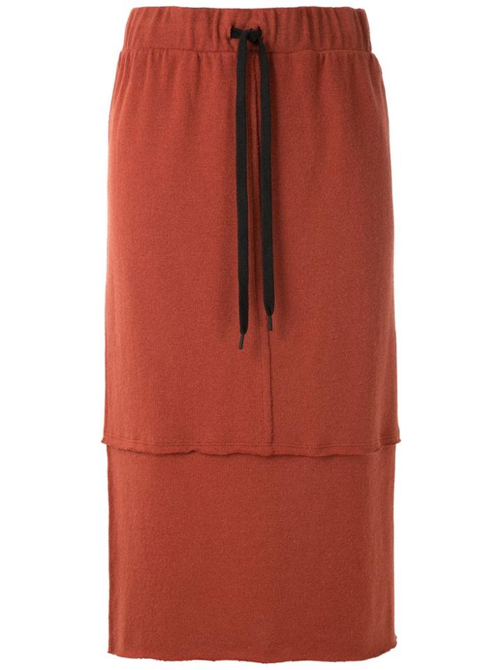 Uma Raquel Davidowicz Meridien Knit Skirt - Red