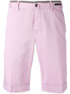 Pt01 - Classic Shorts - Men - Cotton/spandex/elastane - 48, Pink/purple, Cotton/spandex/elastane