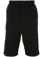 Helmut Lang Knee-length Shorts, Men's, Size: Small, Black, Cotton/viscose
